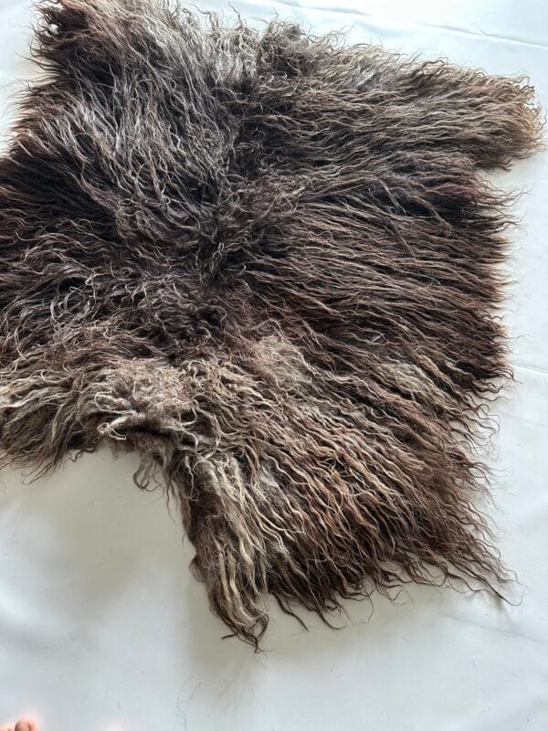 stoere zachte gevilte schapenvacht racka vilt schapenvacht felted sheepfleece - Afbeelding 6