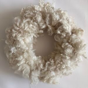 krans van schapenwol