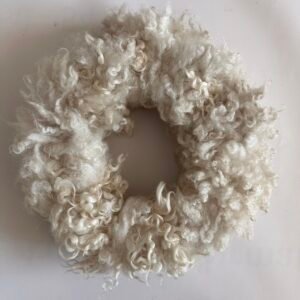 krans van wol schapen vacht